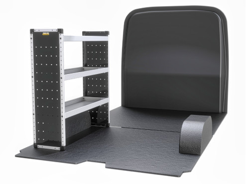 TVR-B-005 Volkswagen Crafter Van Racking 2017- L3H2 - Bronze Level Complete Kit