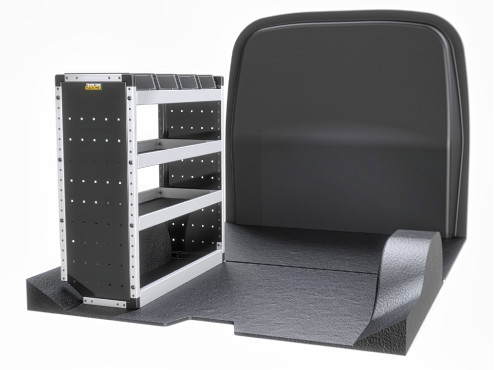 TVR-S-018-NS Fiat Scudo Van Racking 2022- L1H1 - Silver Level Passenger Side Only
