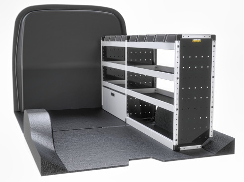 TVR-S-019 Fiat Scudo Van Racking 2022- L2H1 - Silver Level Complete Kit