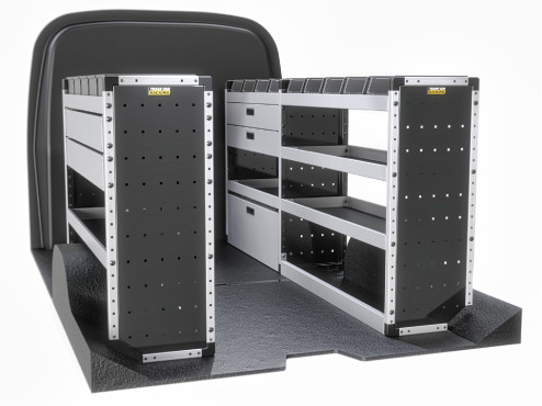 TVR-G-019 Fiat Scudo Van Racking 2022- L2H1 - Gold Level Complete Kit