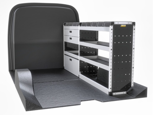 TVR-G-019 Fiat Scudo Van Racking 2022- L2H1 - Gold Level Complete Kit