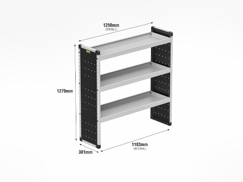 TVR-B-005-NS MAN TGE Van Racking 2017- L3H2 - Bronze Level Passenger Side Only