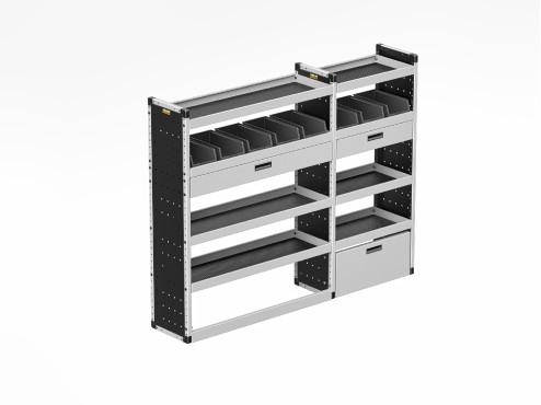 TVR-G-012 MAN TGE Van Racking 2017- L4H3/L4H4 - Gold Level Complete Kit