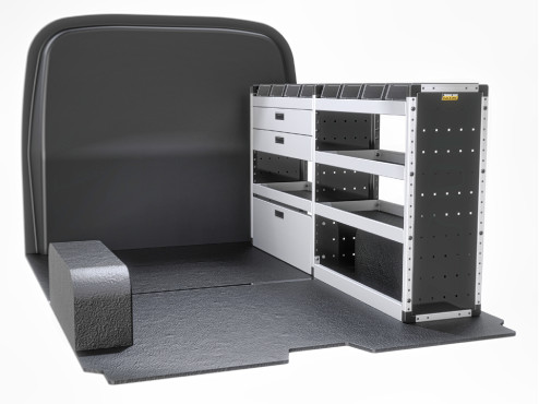 TVR-G-008 Mercedes Vito Van Racking 2015- L2H1 - Gold Level Complete Kit