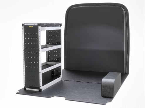 TVR-S-010 Peugeot Boxer Van Racking 2006- L1H1 - Silver Level Complete Kit