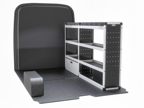 TVR-S-004 Renault Trafic Van Racking 2014- L2H2 - Silver Level Complete Kit