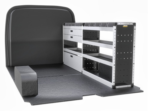 TVR-G-016 Maxus Deliver 7 Van Racking 2023- L2H1 - Gold Level Complete Kit