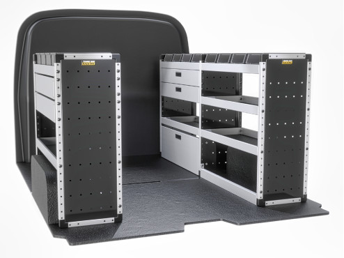 TVR-G-008 Maxus Deliver 7 Van Racking 2023- L1H1 - Gold Level Complete Kit