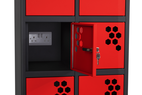 Armorgard Powerstation PWS12K Secure Charging Lockers - 