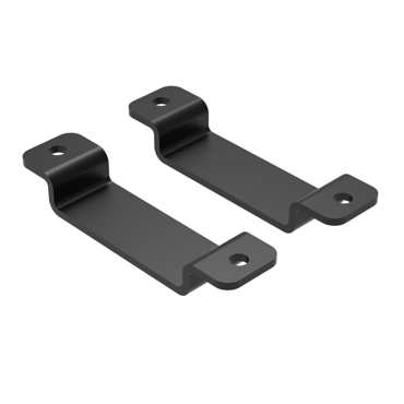 2 x 90mm Pipe Carrier Fixing Brackets Suits extra wide profile roof bars - 
