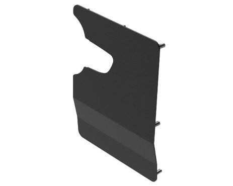 VGP645-BLACK External Shield For Fiat Scudo 2022- - Twin Rear Barn Doors