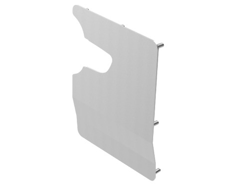 VGP645 External Shield For Fiat Scudo 2022- - Twin Rear Barn Doors