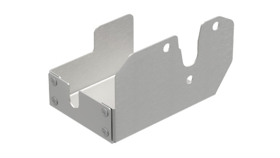 VGP607 Internal Shield For Nissan Primastar 2022- - Twin Rear Barn Doors