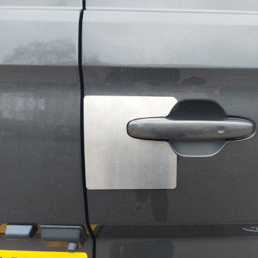 VGP653 External Shield For Ford Transit Custom 2023- - Twin Rear Barn Doors