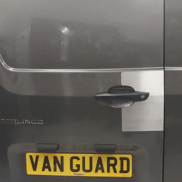 VGP655 External Shield For Fiat Doblo 2022- - Twin Rear Barn Doors