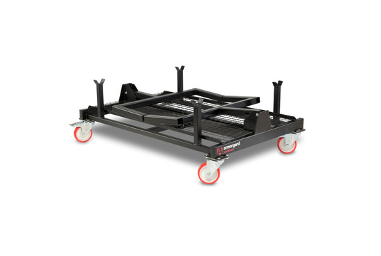 Armorgard BundleRack BR1 Heavy Duty Material Handling Trolley - Certified to carry 1 tonne