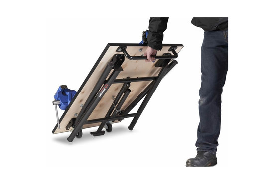 TUFFBENCH BH10-HVWK EXTRA HEAVY DUTY WORKBENCH - With Wheels, Handle, Chain Vice & Engineers Vice
