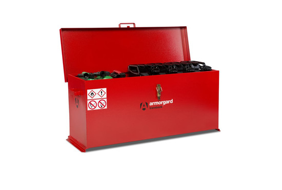 Armorgard TransBank TRB6 Hazardous Transit Box - Fuel / Chemicals