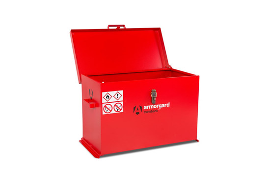 Armorgard TransBank TRB4 Hazardous Transit Box - Fuel / Chemicals