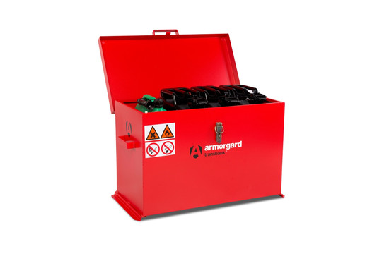 Armorgard TransBank TRB4 Hazardous Transit Box - Fuel / Chemicals