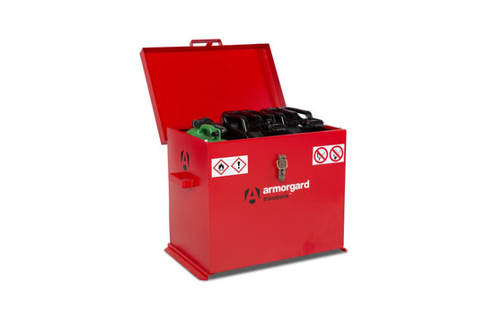 Armorgard TransBank TRB3 Hazardous Transit Box - Fuel / Chemicals