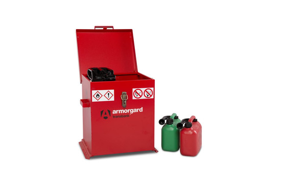 Armorgard TransBank TRB2 Hazardous Transit Box - Fuel / Chemicals