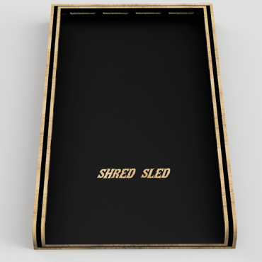 Shred Sled (Medium) Slide Out Bike & Cargo Tray - by VanTrax