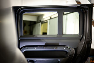 Rear Passenger Window Trims Left & Right