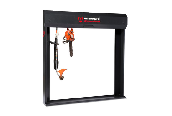STRIMMERSAFE RACK SSR6 SECURE STRIMMER RACK FOR UP TO 5 STRIMMERS - BY ARMORGARD