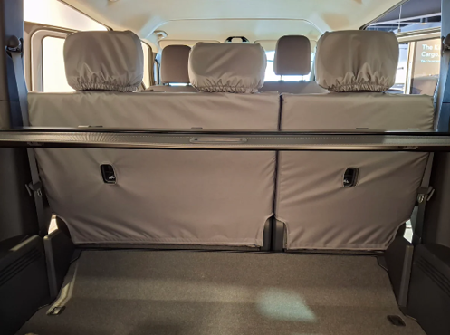 Easy Fit Tailored Van Seat Covers Kia PV5 2025 - Passenger - Rear - Passenger Rear - Grey