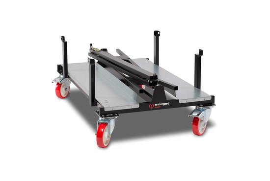 Armorgard LA1000 Mobile Plasterboard Trolley - LoadAll Folding Board Trolley