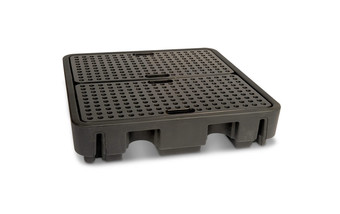 4 Drum Plastic Spill Pallet