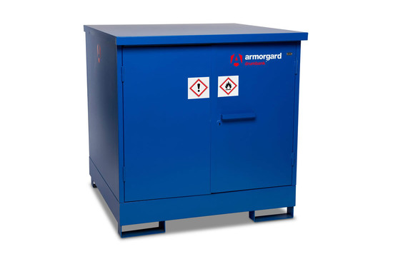 Armorgard DrumBank DB4 4 Drum Enclosed Spill Pallet -