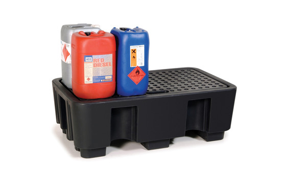Armorgard DrumBank DBP2 2 Drum Plastic Spill Pallet -