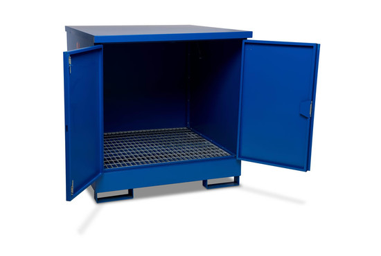 Armorgard DrumBank DB4 4 Drum Enclosed Spill Pallet -