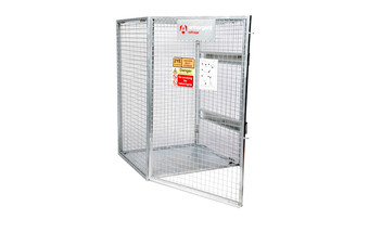 SECURE ONE PIECE FOLDING GAS CAGE BY ARMORGARD