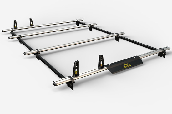 4 Van Guard Ulti Bar+ Van Roof Bars Vauxhall Vivaro 2001-2014 - VG182-SWB-4