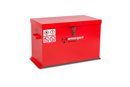Armorgard TransBank TRB4 Hazardous Transit Box - Fuel / Chemicals