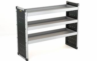 Single Unit with 3 Shelves 1000mm (h) x 1250mm (w)