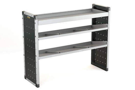 Van Guard Trade Van Racking Single Unit with 3 Shelves - 1000mm (h) x 1250mm (w)