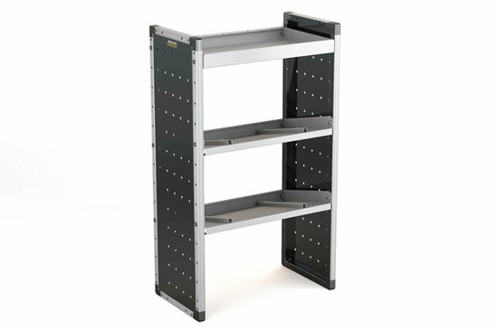 Van Guard Trade Van Racking Single Unit with 3 Shelves - 1250mm (h) x 750mm (w)