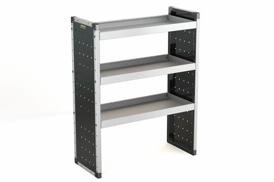 Van Guard Trade Van Racking Single Unit with 3 Shelves - 1250mm (h) x 1000mm (w)