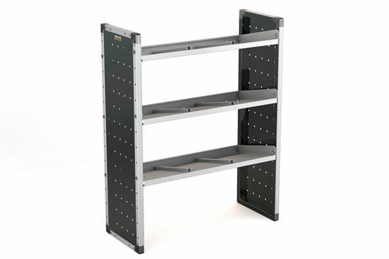 Van Guard Trade Van Racking Single Unit with 3 Shelves - 1250mm (h) x 1000mm (w)
