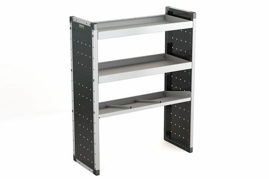 Van Guard Trade Van Racking Single Unit with 3 Shelves - 1250mm (h) x 1000mm (w)