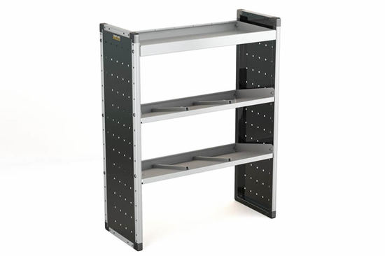 Van Guard Trade Van Racking Single Unit with 3 Shelves - 1250mm (h) x 1000mm (w)
