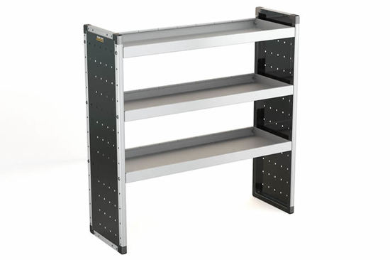 Van Guard Trade Van Racking Single Unit with 3 Shelves - 1250mm (h) x 1250mm (w)