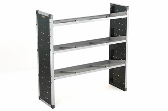 Van Guard Trade Van Racking Single Unit with 3 Shelves - 1250mm (h) x 1250mm (w)