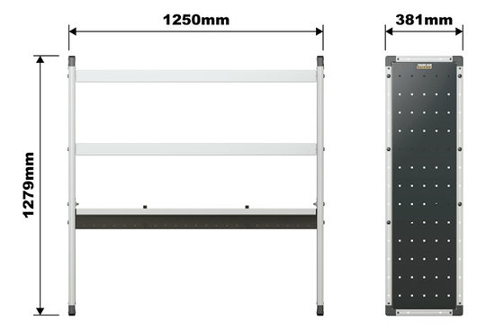 Ford Transit 2014 On TRADE VAN RACKING KIT - LWB - L3 H2