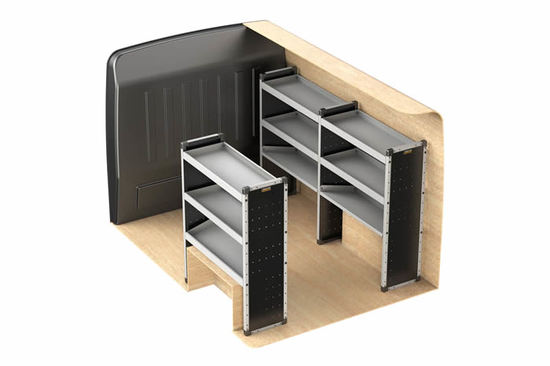 Citroen Relay 2006 On Trade Van Racking Kit - SWB - L1 H1