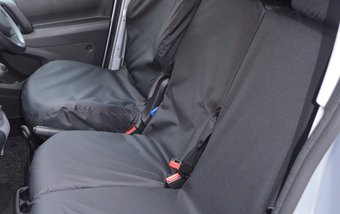 Citroen Berlingo 2008-2018 Front Single & Double - Black